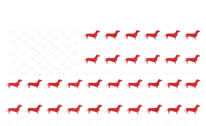 American Flag Dachshund Patriotic Gift Funny Dachshund Doxie Lover Gift Softstyle Adult Sport Polo