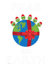 Christmas Peas On Earth World Peace Pea Design T Hoodie