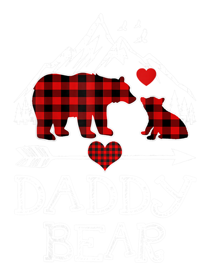 Daddy Bear , Red Buffalo Plaid Daddy Bear Pajama T T-Shirt