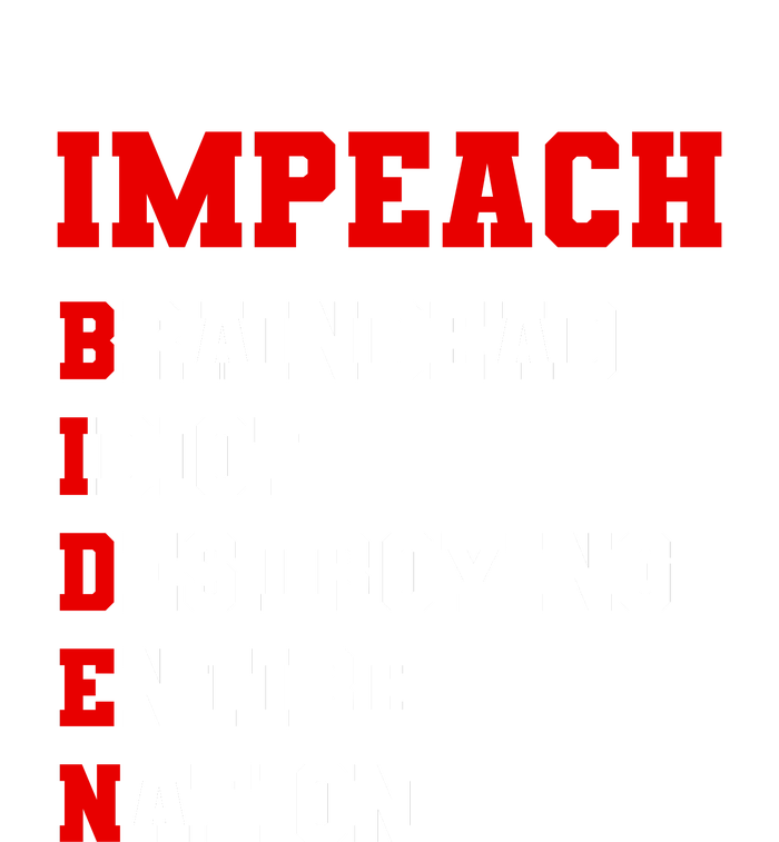 Impeach Biden Braindead Idiot Anti Joe Biden T-Shirt