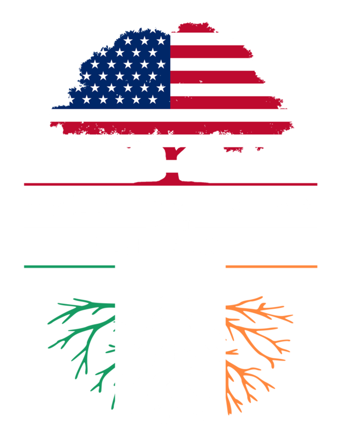 Funny American Grown With Irish Roots Ireland Gift Cooling Performance Long Sleeve Crew