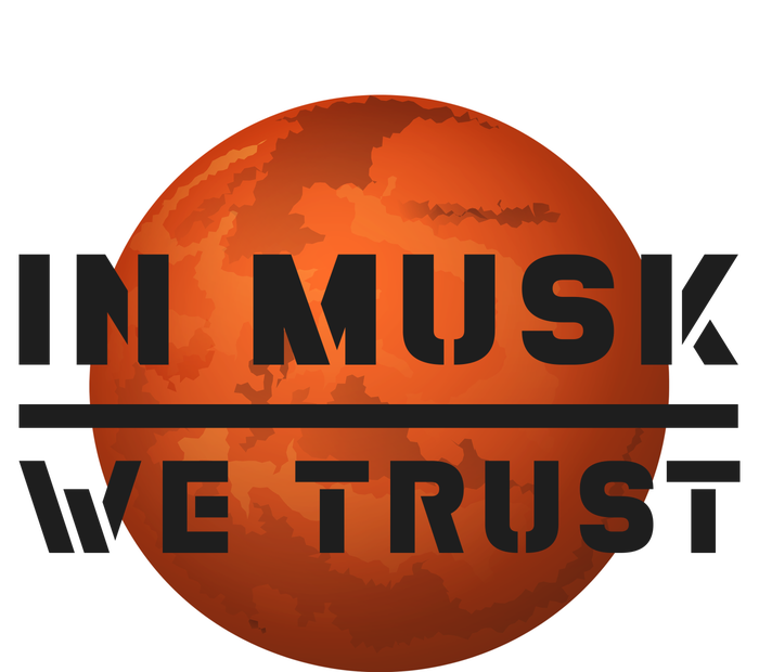 In Musk We Trust Mars T-Shirt