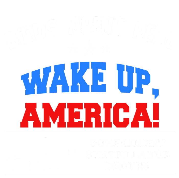 Birds Aren't Real Wake Up America Awareness Long Sleeve Shirt