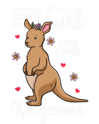 Kangaroo Just A Girl Who Loves Kangaroos Gift T-Shirt