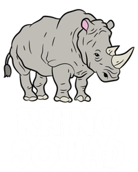 Team Rhino Rhino Squad Love Rhinoceros Gift Women's Racerback Tank