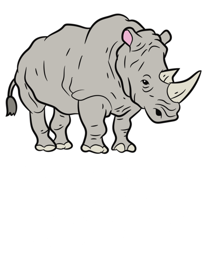 Team Rhino Rhino Squad Love Rhinoceros Gift Women's Racerback Tank