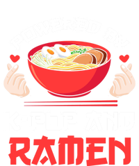 Powered By Kpop And Ramen Kpop Merch Merchandise Gift Yupoong Adult 5-Panel Trucker Hat