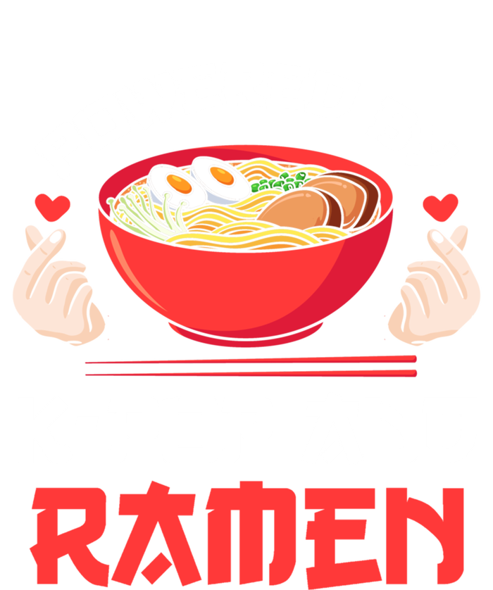 Powered By Kpop And Ramen Kpop Merch Merchandise Gift Yupoong Adult 5-Panel Trucker Hat