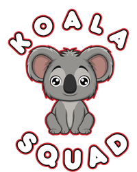 Koala Squad Ironic Koala Team Eucalyptus Cool Gift Coaster