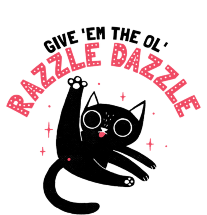 The Ol' Razzle Dazzle Cat Women's Racerback Tank