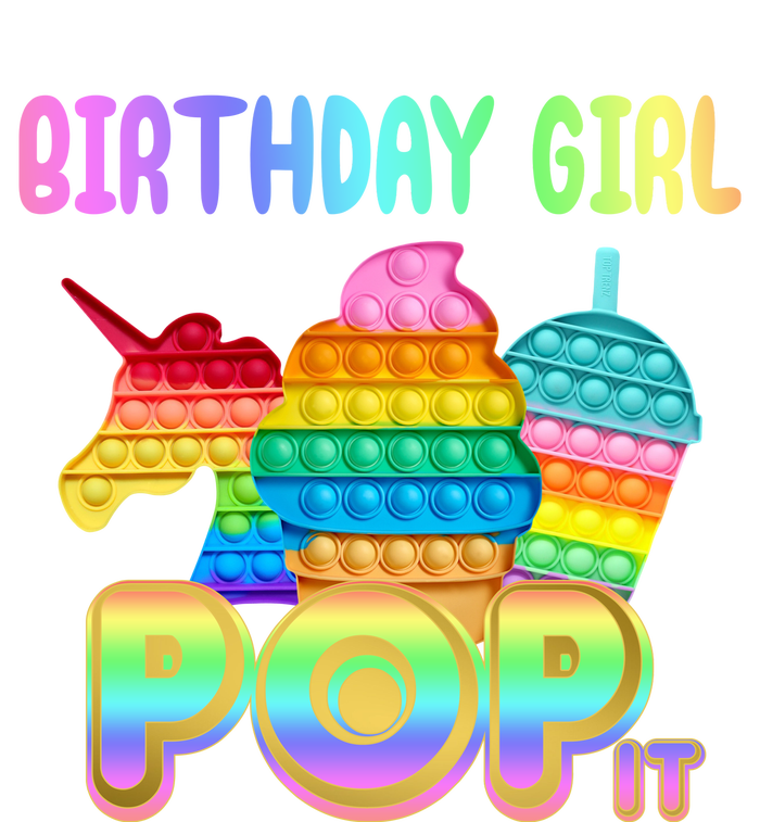 Birthday Girl Pop It Funny Cute Colorful T-Shirt