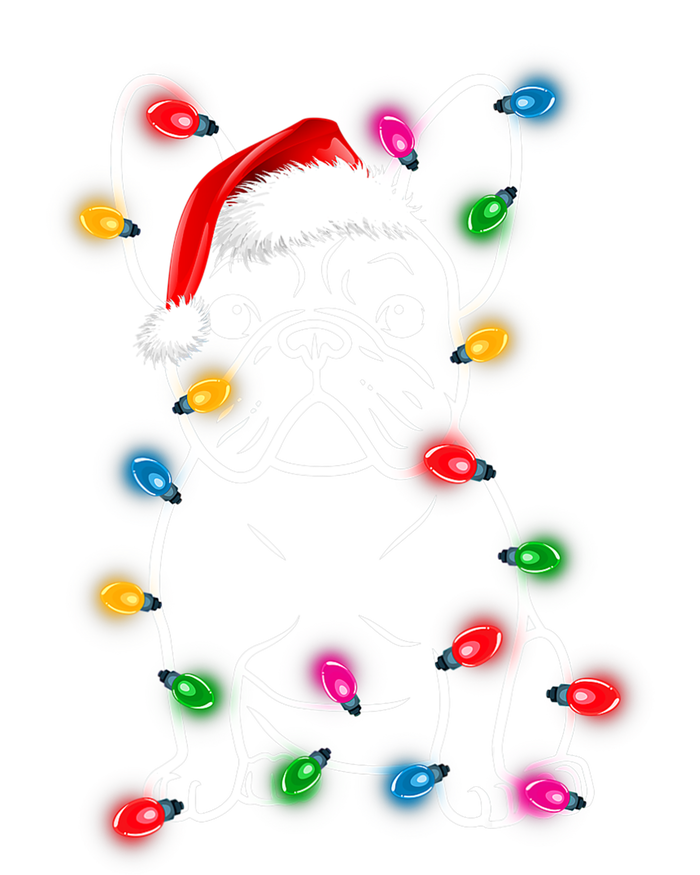 Christmas Lights Dog French Bulldog Hoodie