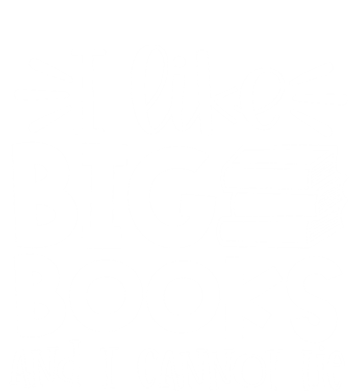 I Like Big Books And I Cannot Lie Book Nerd School Librarian Gift Women's Knotted Racerback Tank