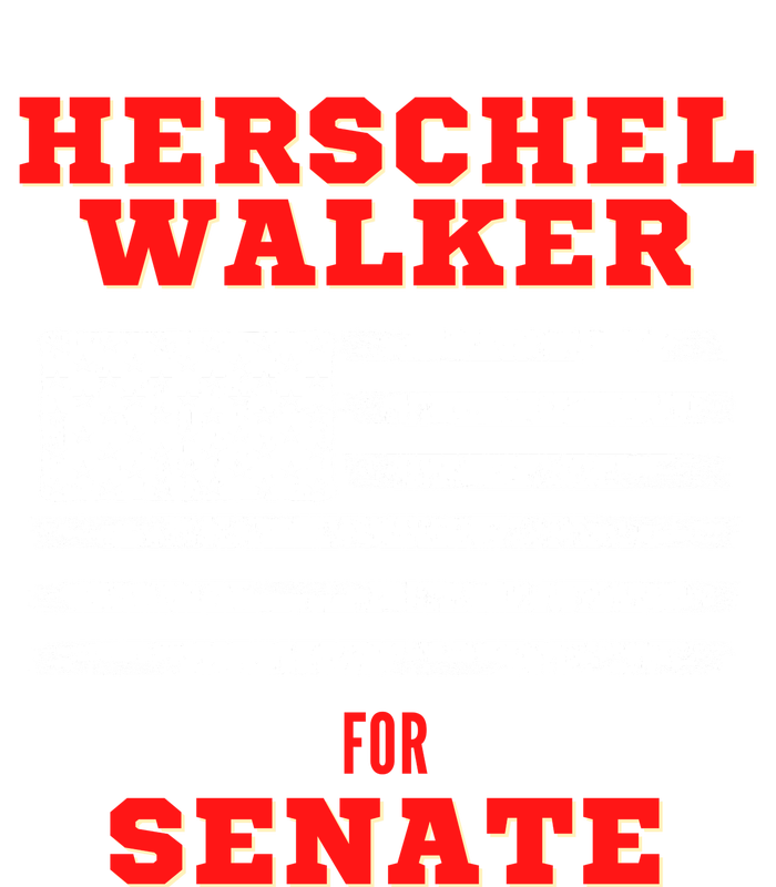 Herschel Walker For Senate 2 Hoodie