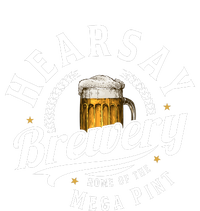 Hearsay Brewery Home Of The Mega Pint Beer Funny Johnny Depp Toddler Fine Jersey T-Shirt