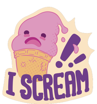 I Scream For Ice Cream Cute Kids Long Sleeve Shirt