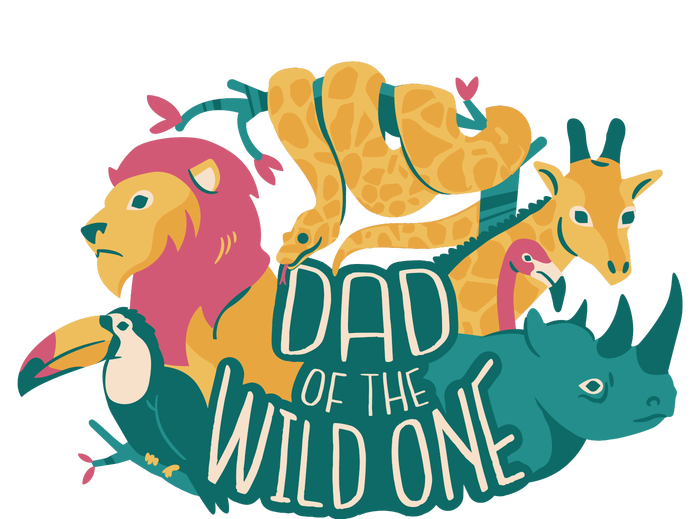 Dad Of The Wild One Birthday T-Shirt