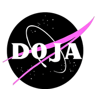 Doja Pink Universe Nasa Women's Crop Top Tee