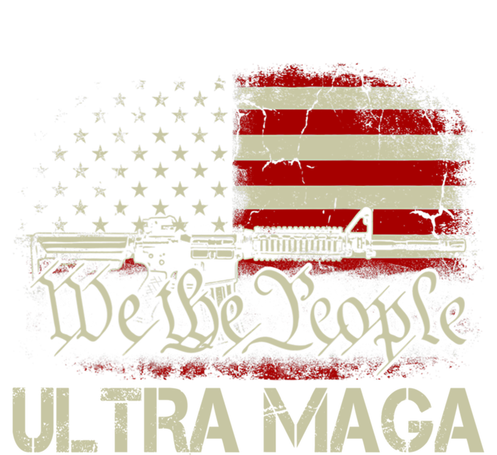 Ultra MAGA American Flag We The People 1776 Valucap Bio-Washed Visor