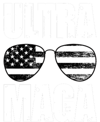 Ultra Maga USA Flag Sunglasses Cooling Performance Long Sleeve Crew