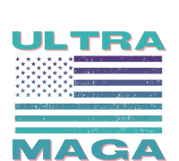 Ultra MAGA Conservative US Flag Youth Performance Sprint T-Shirt