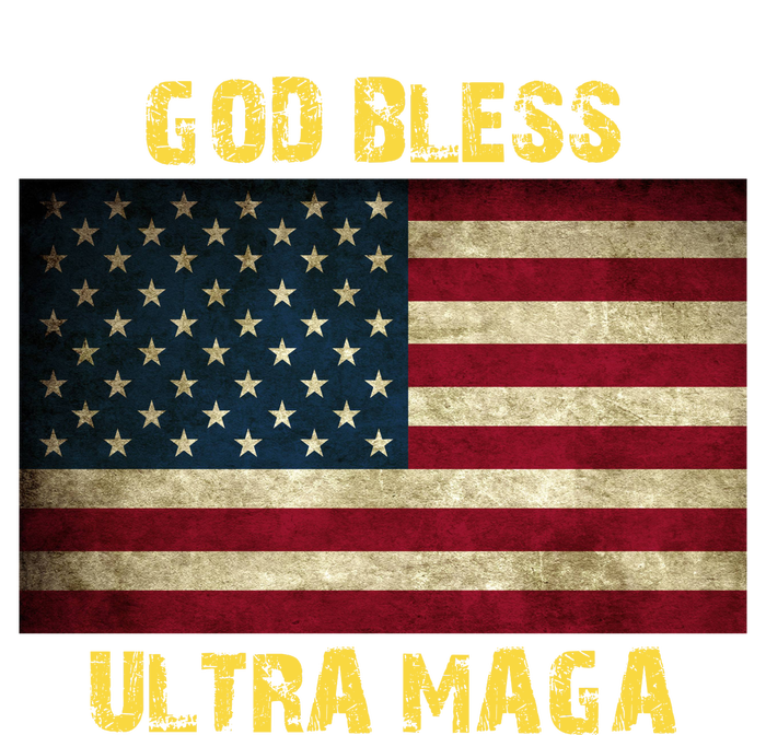 God Bless Ultra Maga United States Flag Tall Long Sleeve T-Shirt