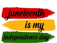 Juneteenth Is My Independence Day Grommeted Golf Towel