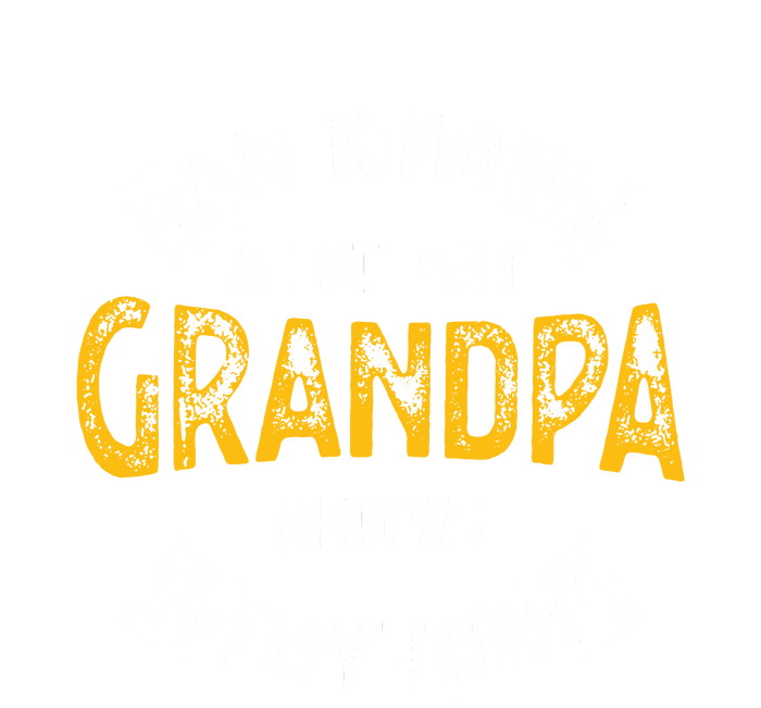 Dad Knows A Lot But Grandpa Knows Everything Funny Granddad Performance Long Sleeve Polo