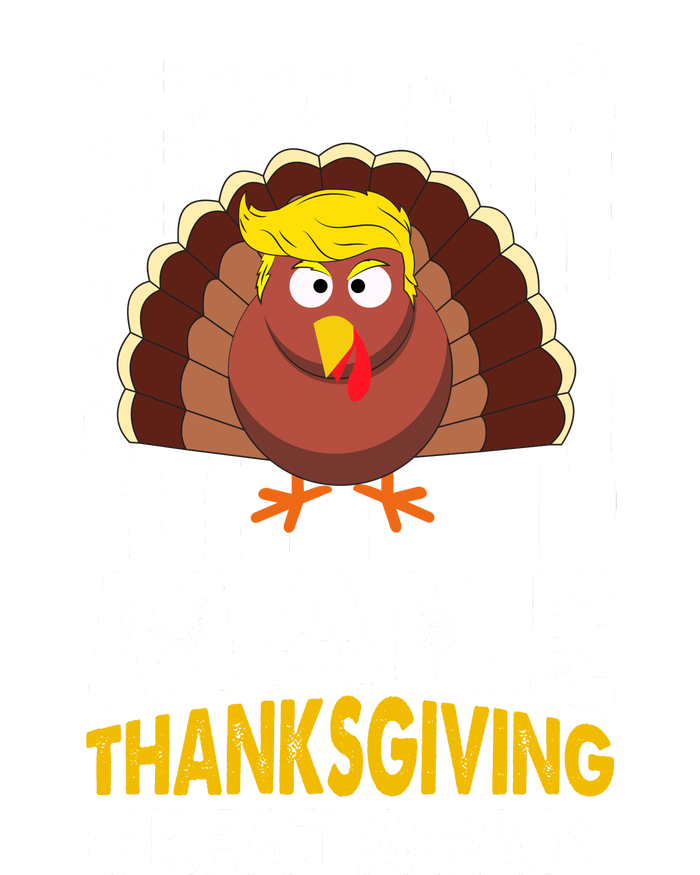 Make Thanksgiving Great Agains Trump Holiday Turkey 2024 Magnet