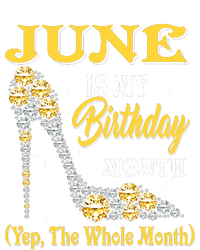 June Is My Birthday Month The Whole Month Girl High Heels  Mousepad