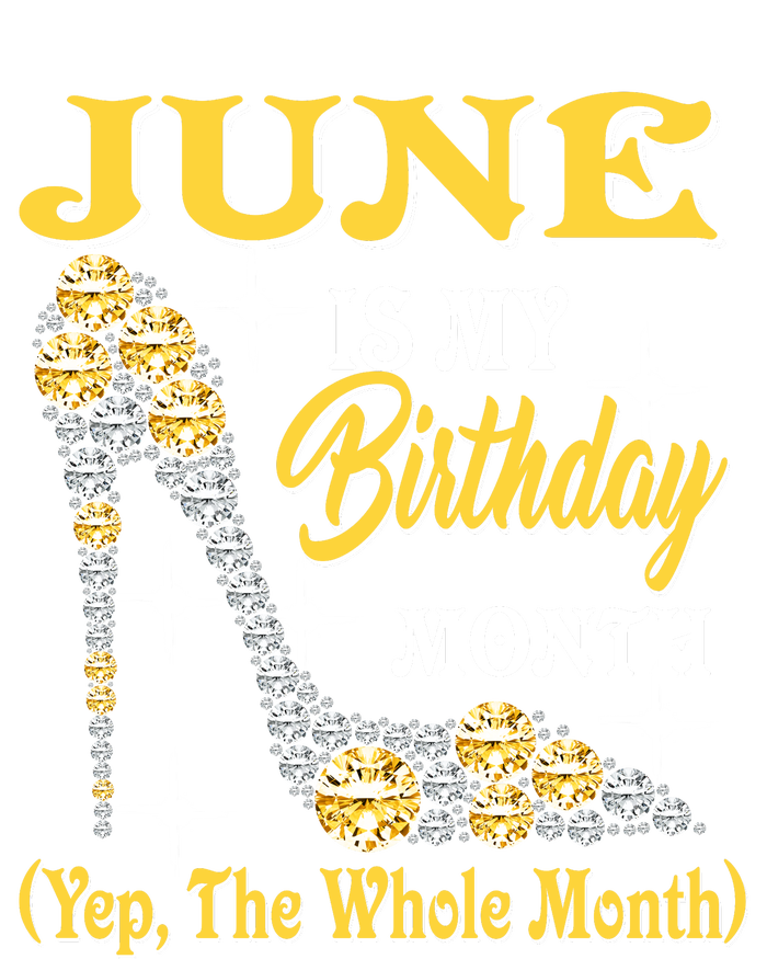 June Is My Birthday Month The Whole Month Girl High Heels  Mousepad