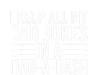 I Keep All My Dad Jokes In A Dad A Base Dad Jokes Magnet