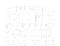 I'm Not Yelling This Is Just My Soccer Coach Voice Mom Dad Hoodie