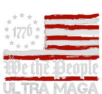 Ultra MAGA We The People Shirt Funny Anti Biden US Flag Pro Trump Trendy T-Shirt