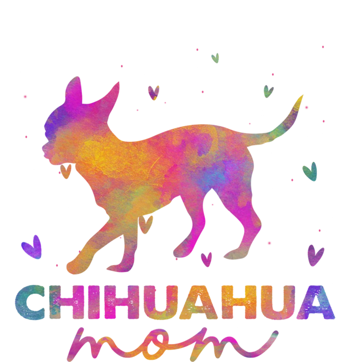 Chihuahua Mom Colorful Chihuahua Mama Funny Gift T-Shirt