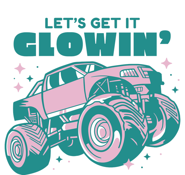 Let It Glowin Monster Truck T-Shirt