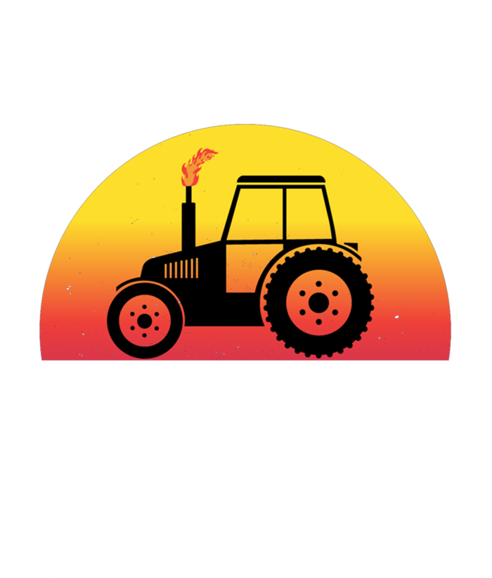 Diddly Squat Farm Speed And Power Gift Funny Tractor Gift Women's Long Sleeve Flannel Pajama Set 