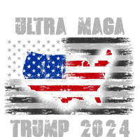 Ultra MAGA Betsy USA Flag Trump 2024 Anti Biden Coaster