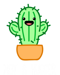 Not A Hugger Cactus Cute Kawaii Do Not Hug Meme Funny Gift T-Shirt