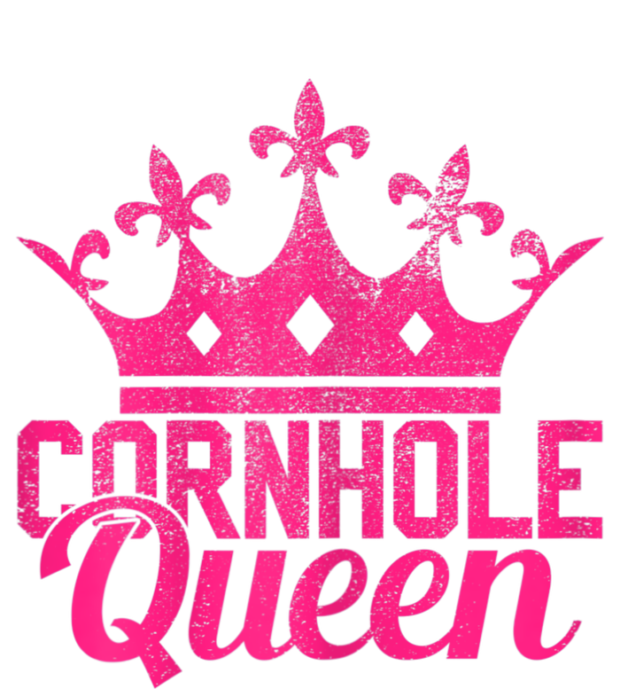 Womens Cornhole Queen Corn Hole Funny Women's T-Shirt