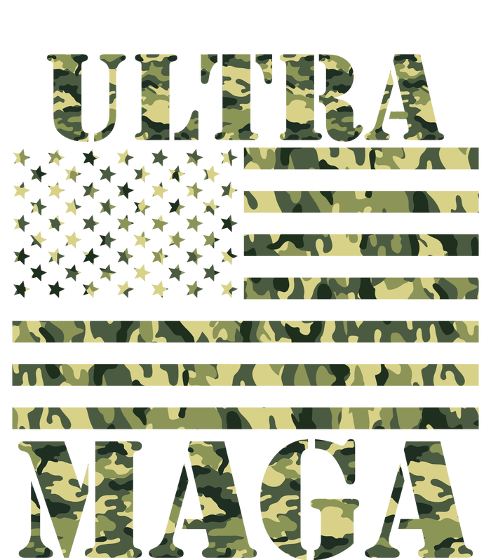 Ultra MAGA Camouflage Camo USA United States Of America Flag Women’s Perfect Tri Rocker Tank