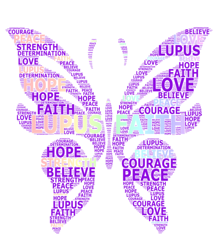 Lupus Awareness Support Strong Diva Survivor Purple Ribbon Gift Ladies Long Sleeve Shirt