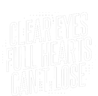 Clear Eyes Full Hearts Can't Lose Zip Tote Bag