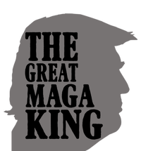 The Great Maga King Donald Trump Premium Crewneck Sweatshirt