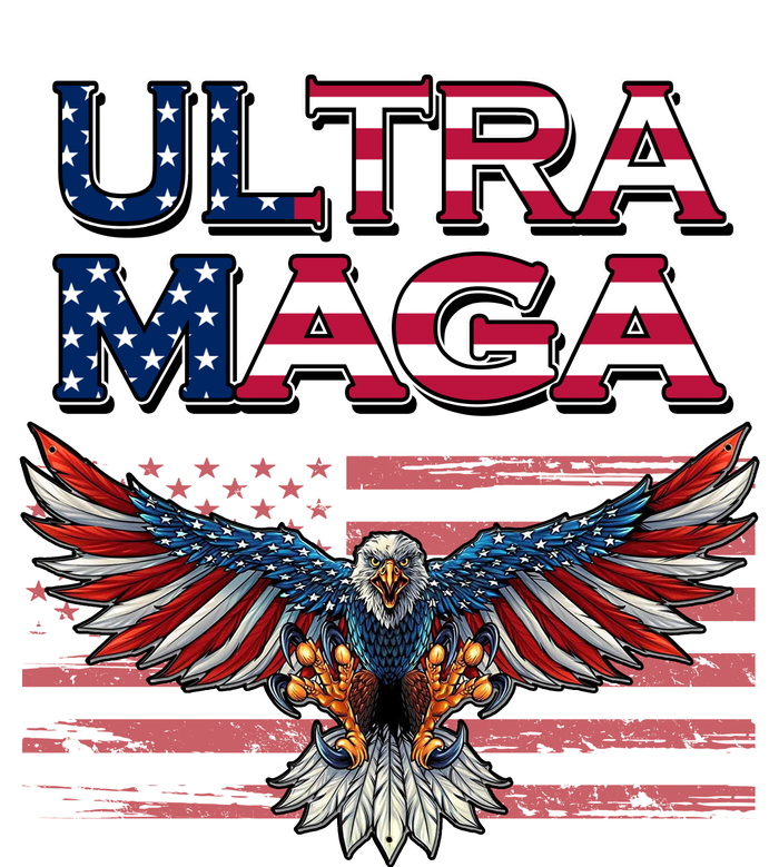 Ultra Maga USA Eagle Hooded Wearable Blanket