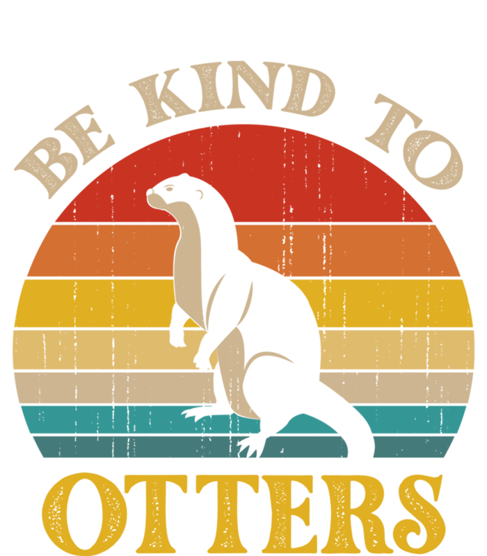 Otter Pun Be Kind To Others Be Kind To Otters Gift Women's V-Neck T-Shirt