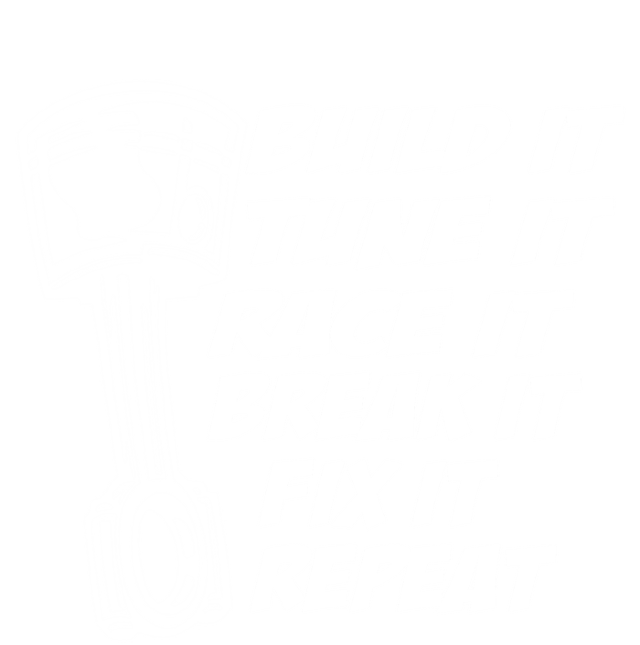 Build It Break It Repeat Gift Street Drag Race Outlaws Drawstring Bag