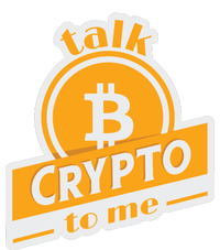 Talk Crypto To Me Bitcoin Mousepad