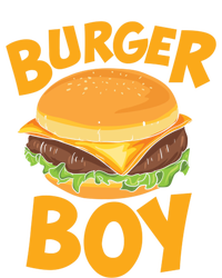 Burger Boy Loves Cheeseburger And Hamburger Gift Coaster