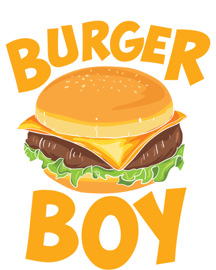 Burger Boy Loves Cheeseburger And Hamburger Gift Coaster